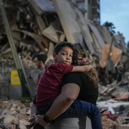 terremoto de Venezuela a los niños