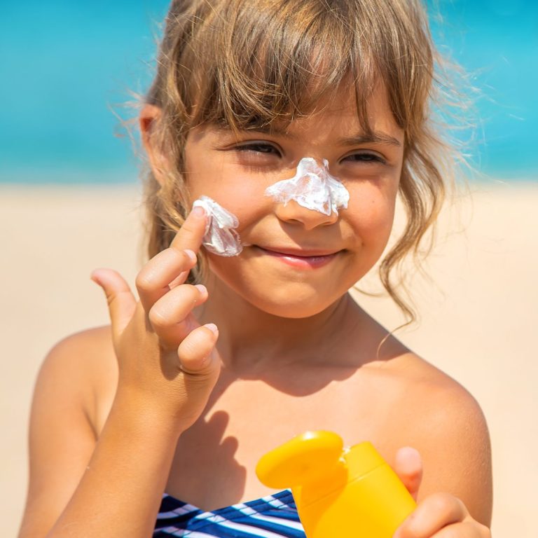 protección solar en verano en niños protección solar en verano en niños